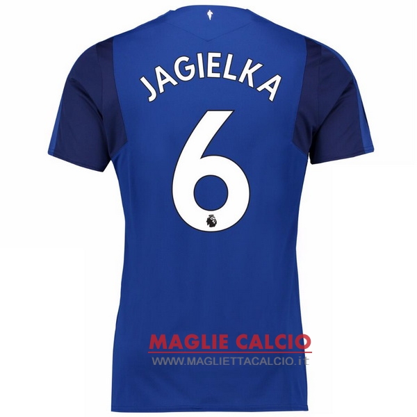 nuova maglietta everton 2017-2018 jagielka 6 prima